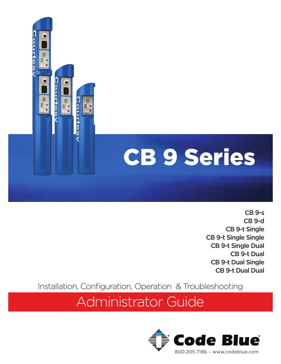 Code Blue CB 9-S SIGNATURE SHORT ENCLOSURE User Manual | 38 pages