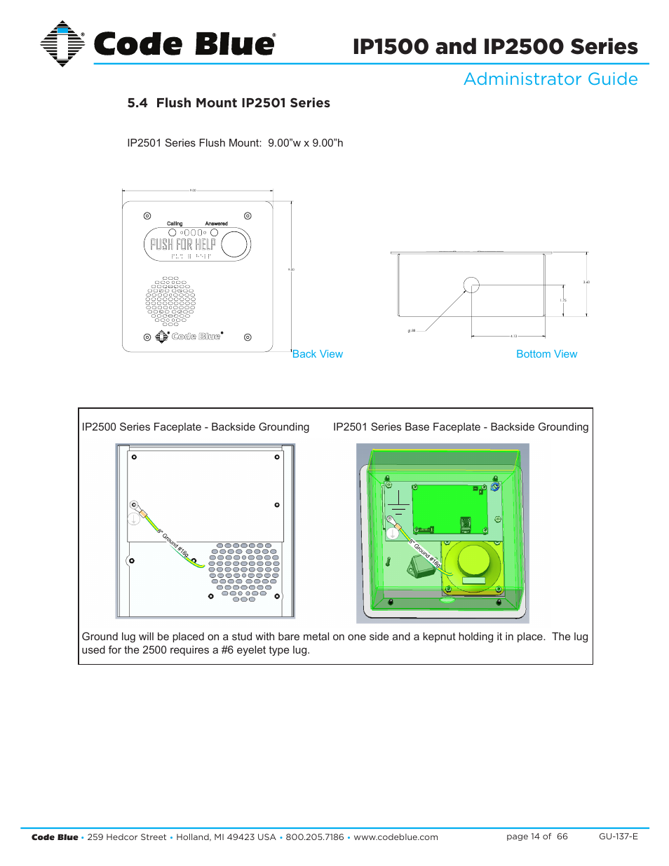 Administrator guide | Code Blue IP1500 VOIP SPEAKERPHONE User Manual | Page 14 / 66