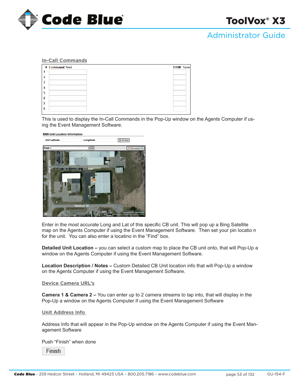 Toolvox® x3, Administrator guide | Code Blue TOOLVOX X3 User Manual | Page 53 / 132