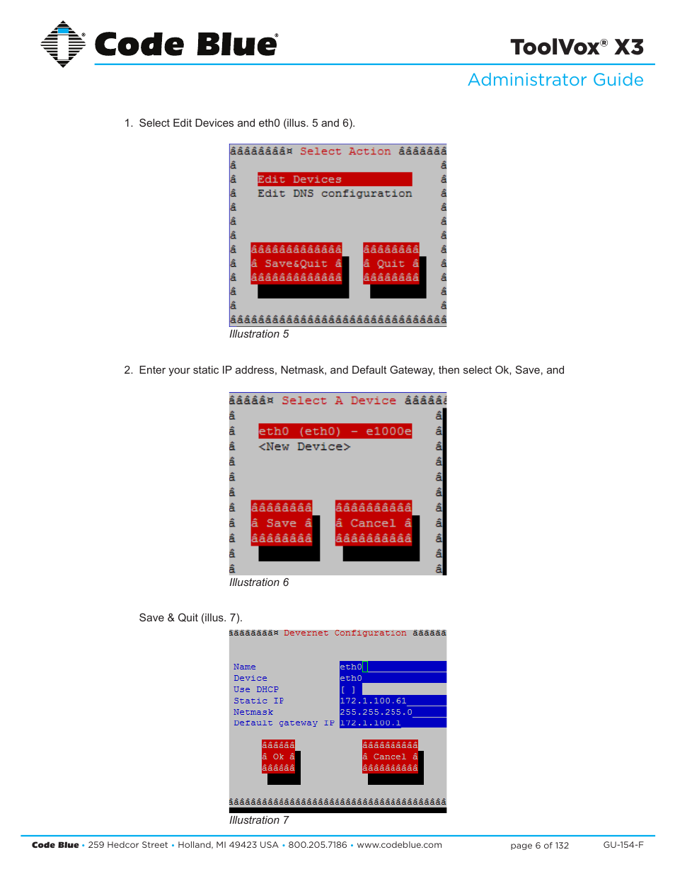 Toolvox® x3, Administrator guide | Code Blue TOOLVOX X3 User Manual | Page 6 / 132