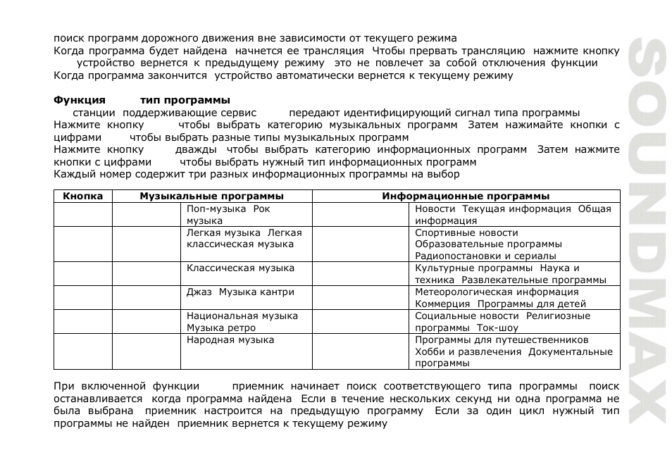 SoundMax SM-CDM1053 User Manual | Page 37 / 47