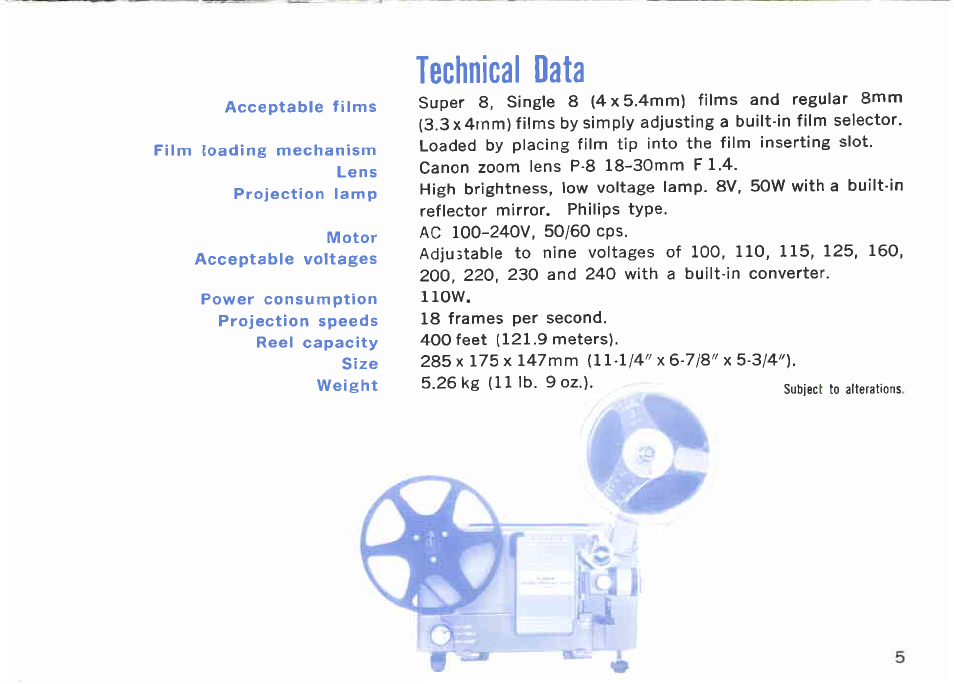 Canon P 400 User Manual | Page 5 / 25