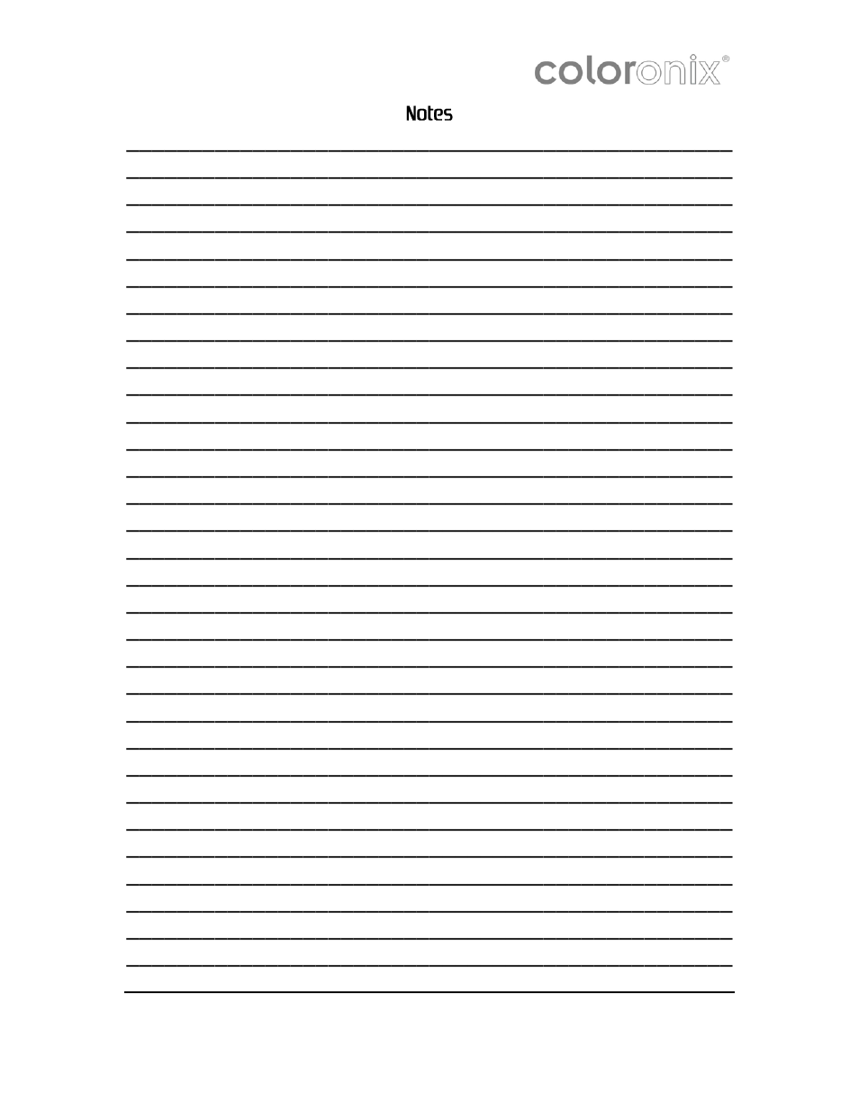 Coloronix 6″ RGB Pathway Light User Manual | Page 15 / 15