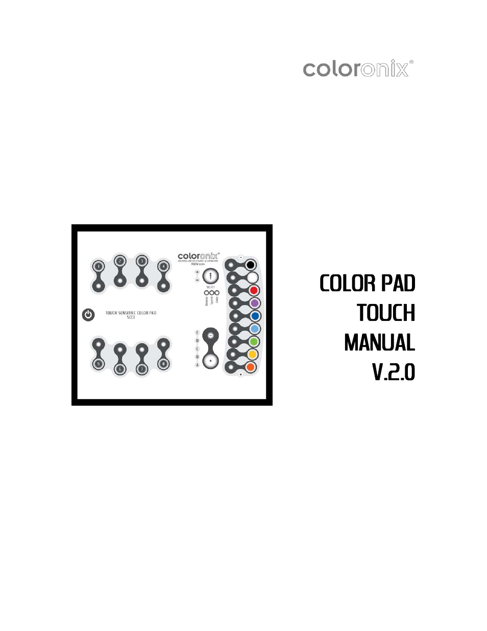 Coloronix SCC1 User Manual | 12 pages