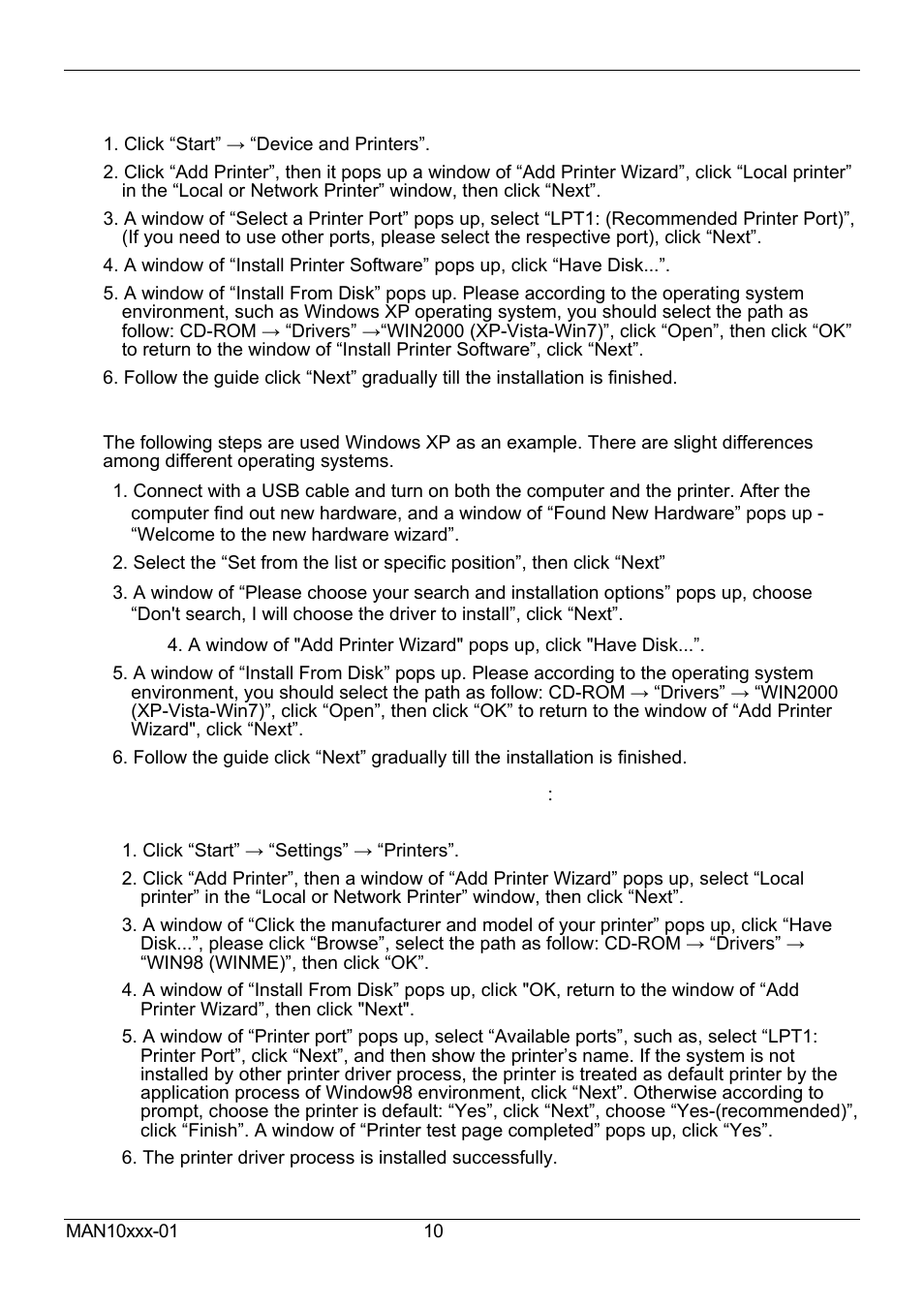 Compuprint 2056 User Manual | Page 18 / 68