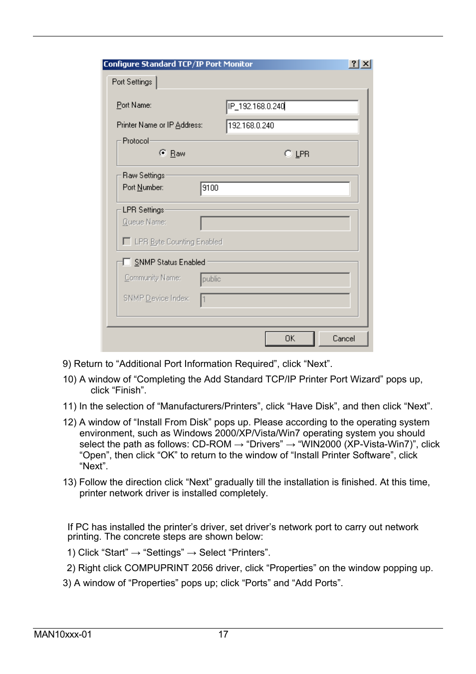 Compuprint 2056 User Manual | Page 25 / 68