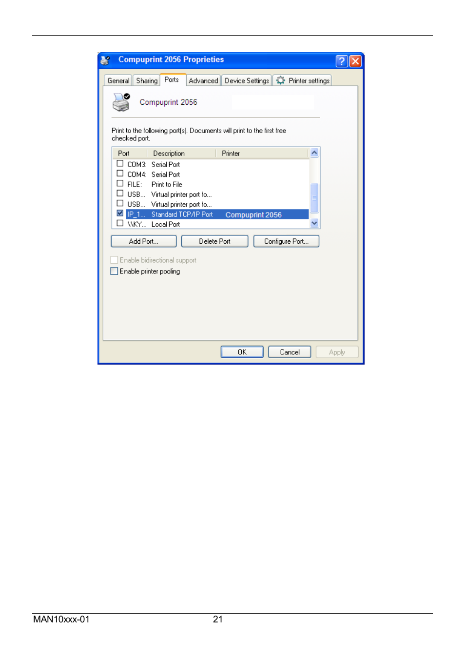 Compuprint 2056 User Manual | Page 29 / 68