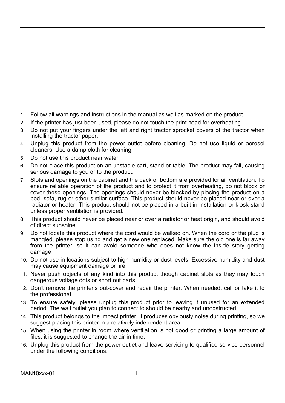 Important safety instructios | Compuprint 2056 User Manual | Page 4 / 68