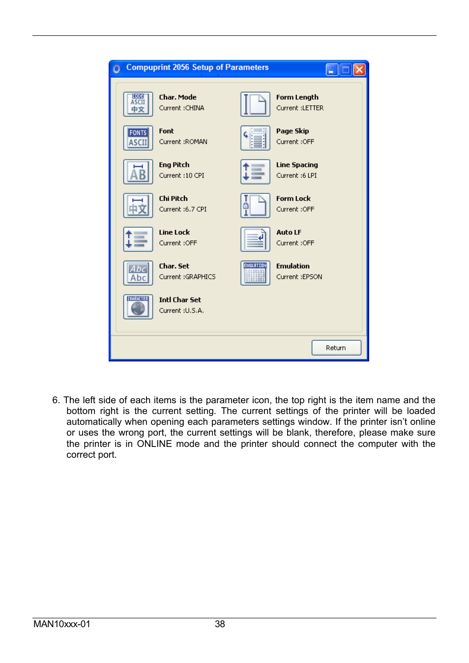 Compuprint 2056 User Manual | Page 46 / 68