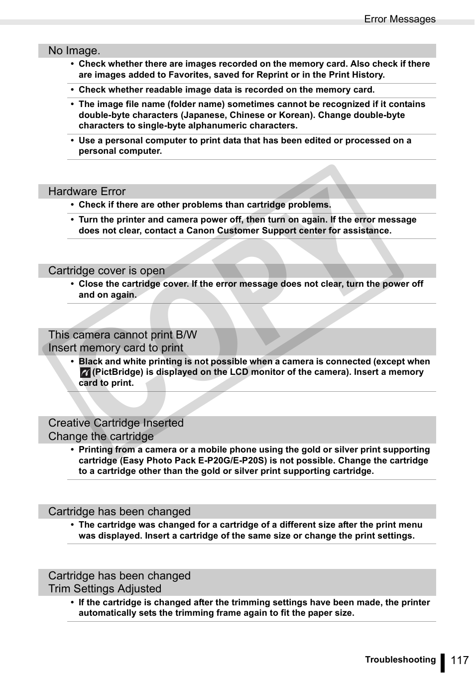 Co py | Canon SELPHY ES3 CDP-E063-010 User Manual | Page 117 / 124