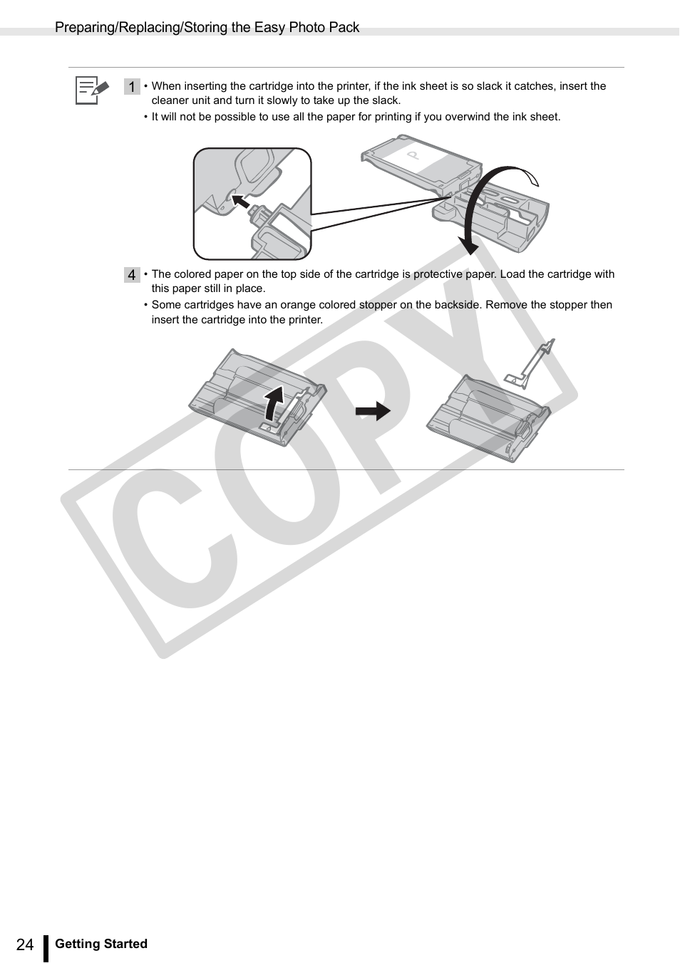 Co py | Canon SELPHY ES3 CDP-E063-010 User Manual | Page 24 / 124