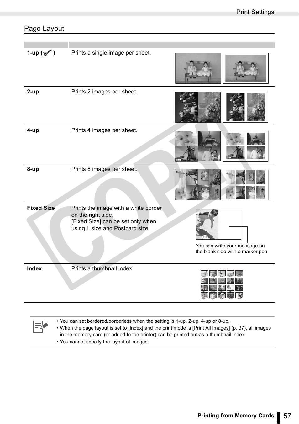 Co py | Canon SELPHY ES3 CDP-E063-010 User Manual | Page 57 / 124