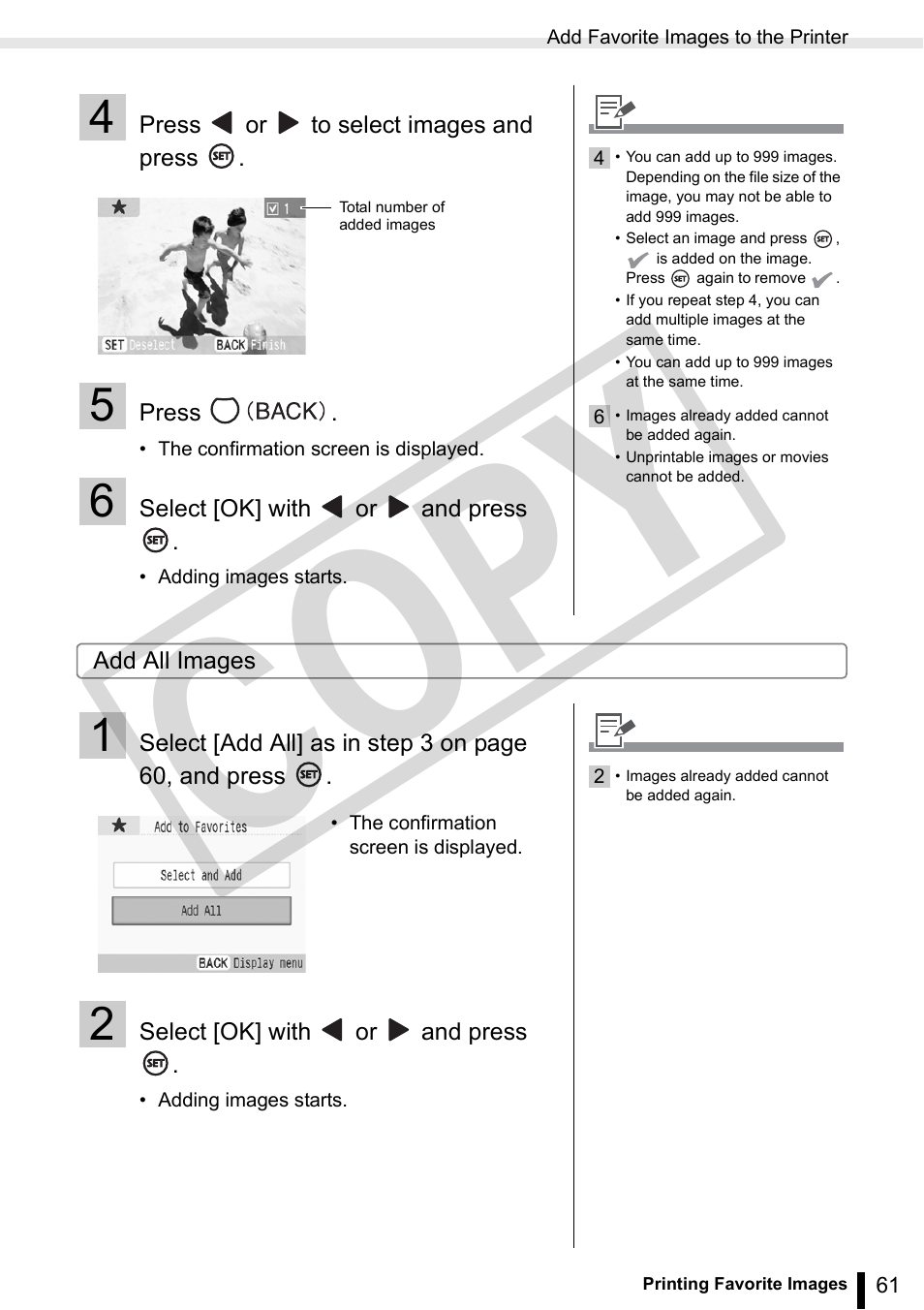 Co py | Canon SELPHY ES3 CDP-E063-010 User Manual | Page 61 / 124