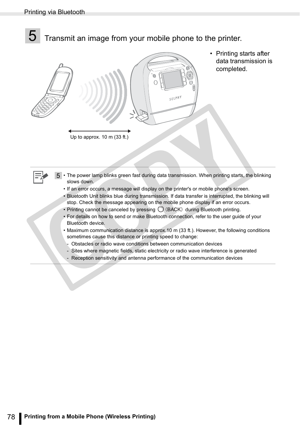 Co py | Canon SELPHY ES3 CDP-E063-010 User Manual | Page 78 / 124