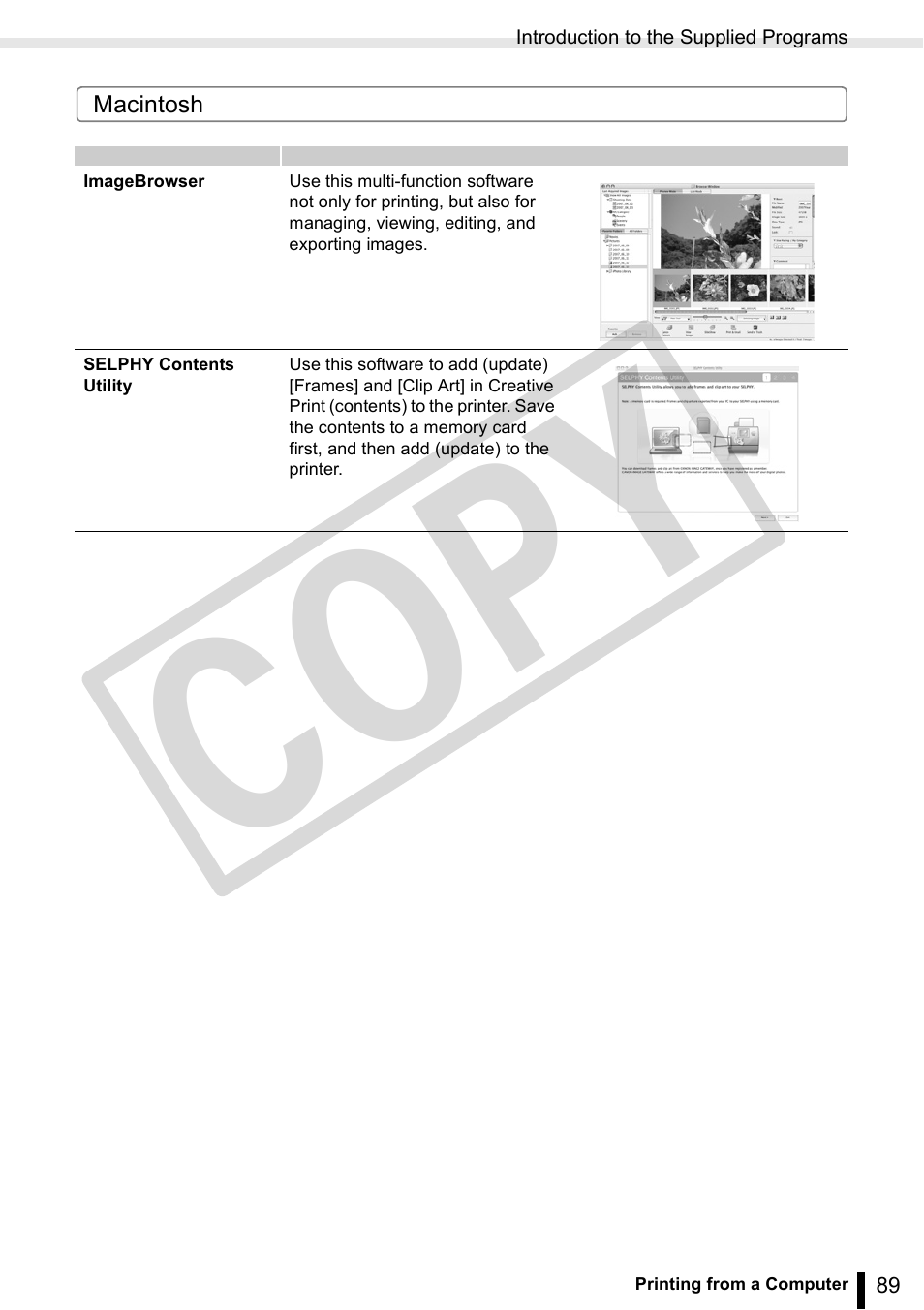 Co py | Canon SELPHY ES3 CDP-E063-010 User Manual | Page 89 / 124