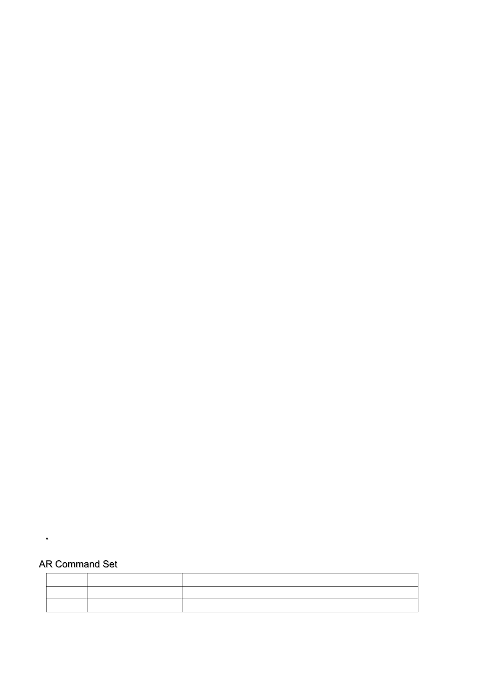 3．other command sets, Ar command set, 3 ． other command sets | Compuprint 3046 Programmer Manual User Manual | Page 16 / 26