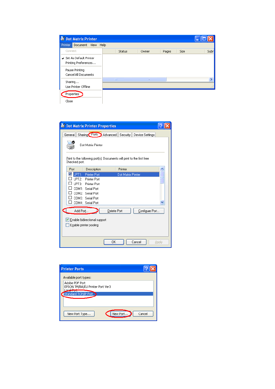 Compuprint 3056 Network Interface Tools User Manual | Page 5 / 19