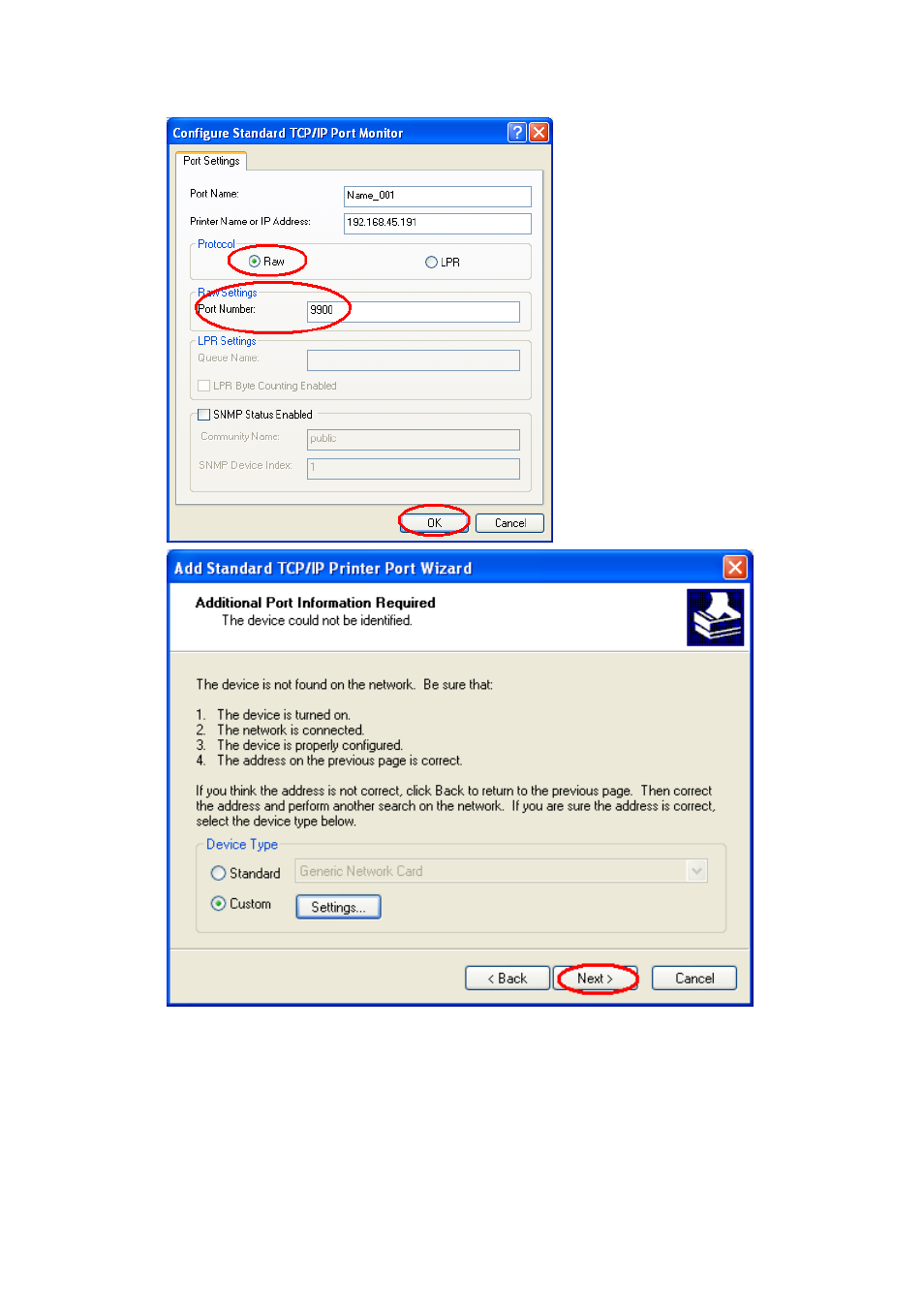 Compuprint 3056 Network Interface Tools User Manual | Page 7 / 19