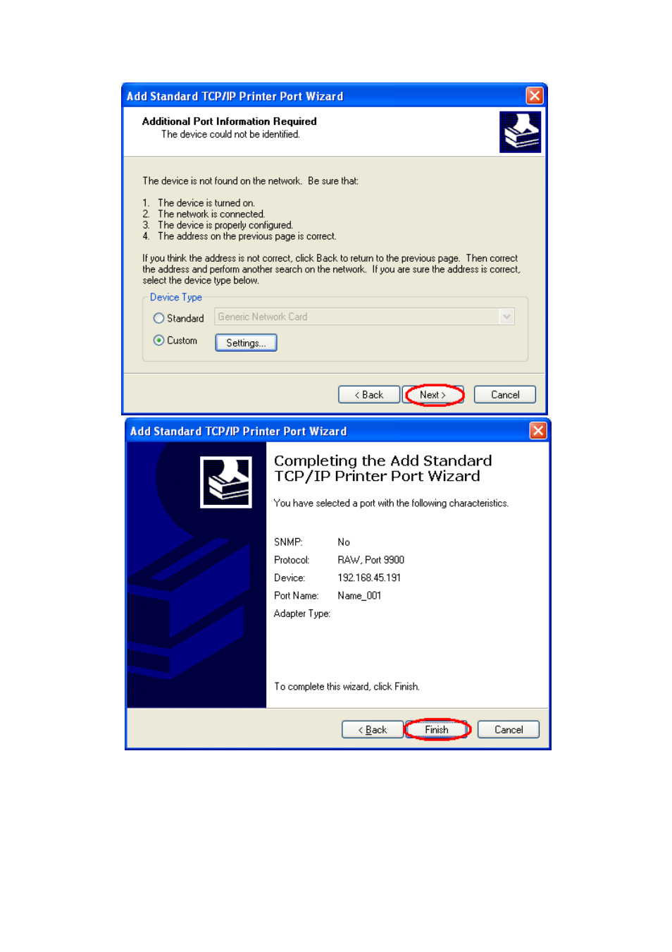 Compuprint 3056 Network Interface Tools User Manual | Page 8 / 19