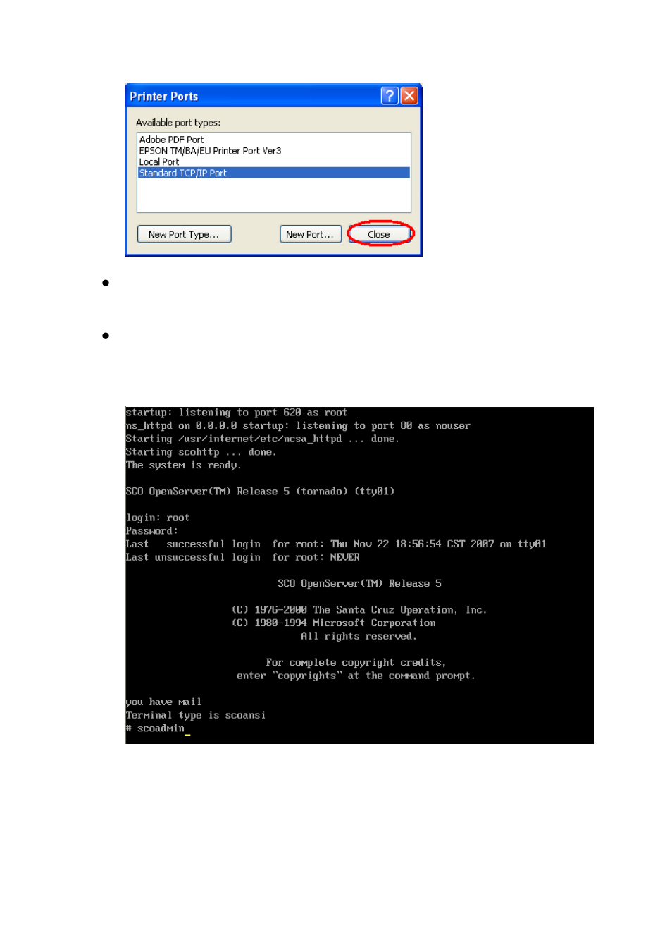 Compuprint 3056 Network Interface Tools User Manual | Page 9 / 19