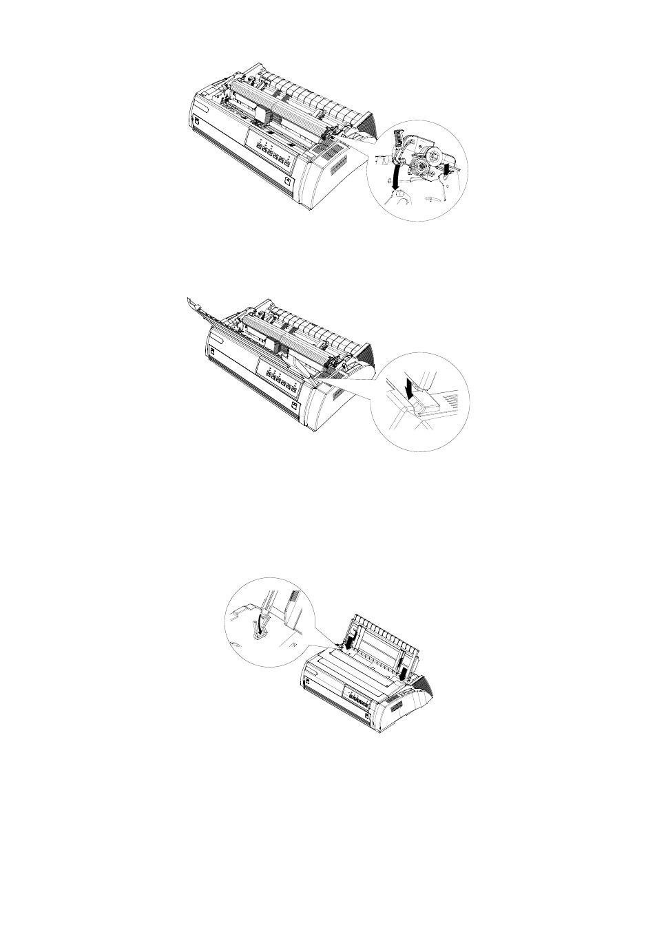 3 paper chute installation | Compuprint 3046 Installation User Manual | Page 4 / 7