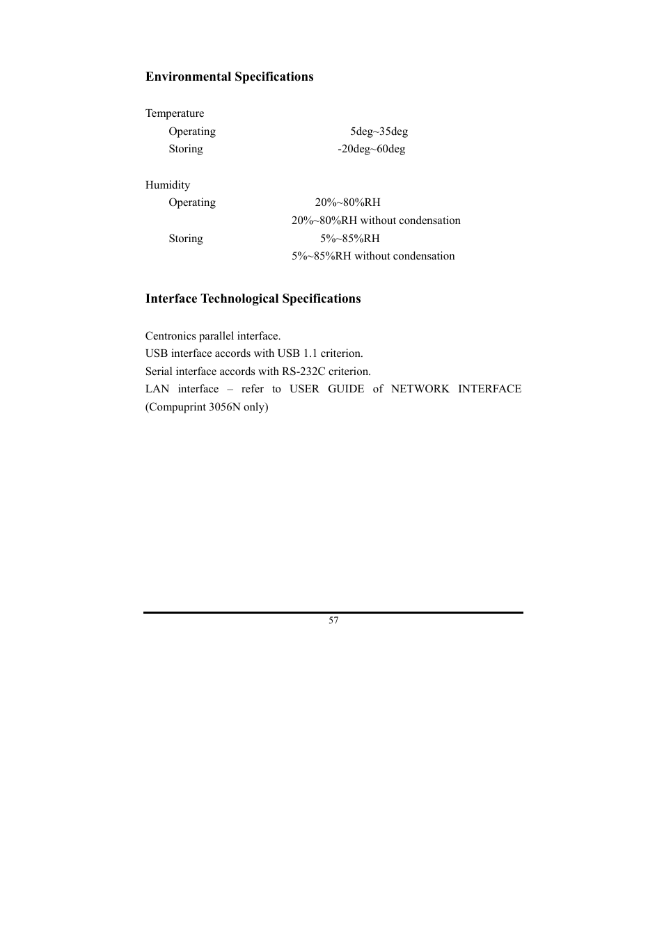 Compuprint 3056 User Manual | Page 66 / 75