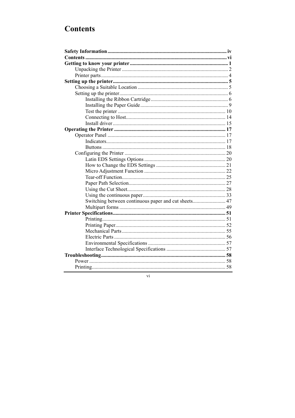 Compuprint 3056 User Manual | Page 8 / 75