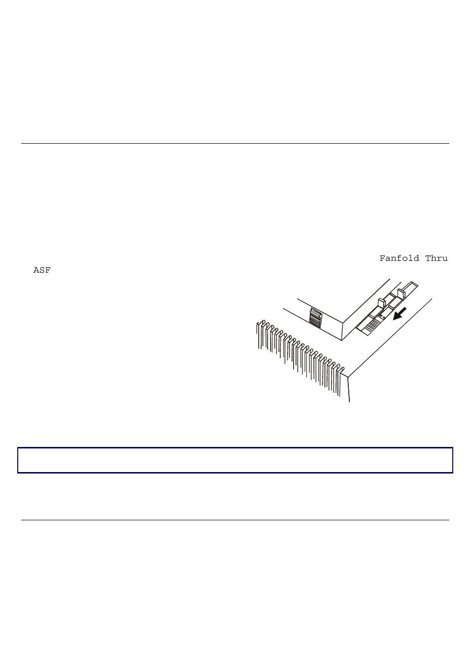 Using fanfold paper through automatic sheet feeder | Compuprint 4051 User Manual | Page 114 / 126