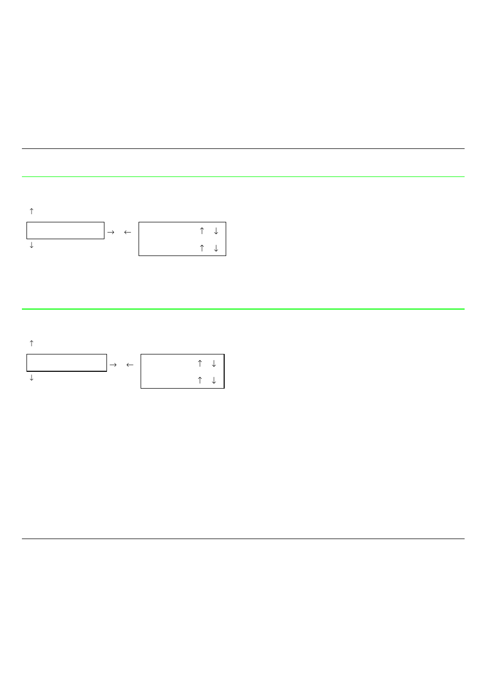 The parallel interface uses the autofeed signal, The parallel interface ignores the autofeed signal, The parallel interface uses the select-in signal | Compuprint 4051 User Manual | Page 53 / 126