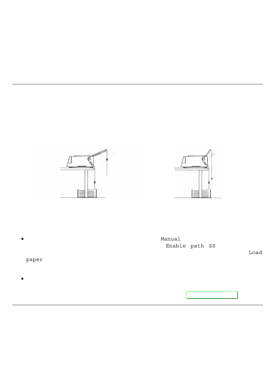 Switching from fanfold paper to cut sheet | Compuprint 4051 User Manual | Page 86 / 126