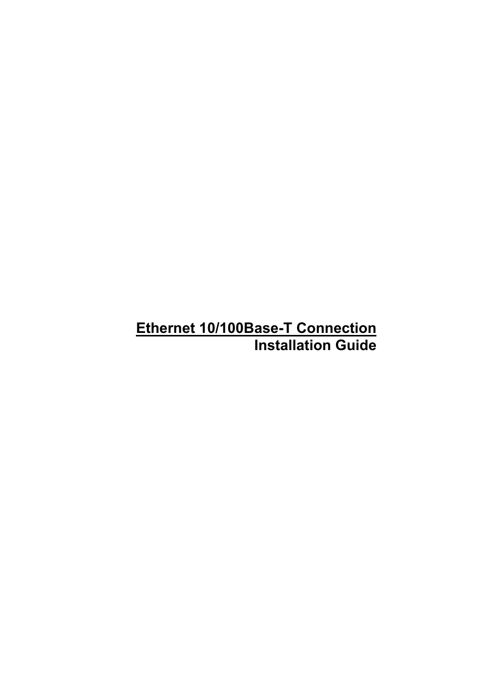 Compuprint 9050 LAN Installation User Manual | 62 pages