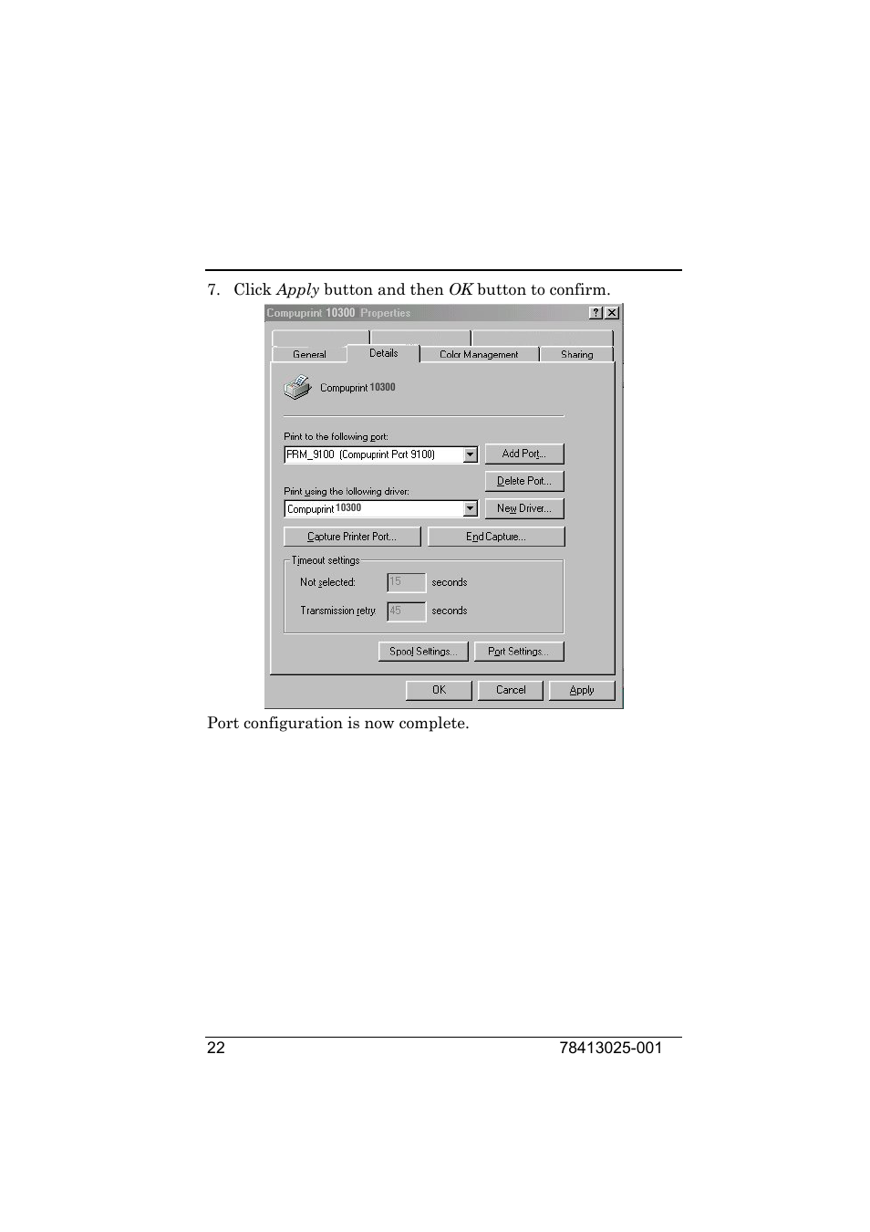 Compuprint 9050 LAN Installation User Manual | Page 22 / 62