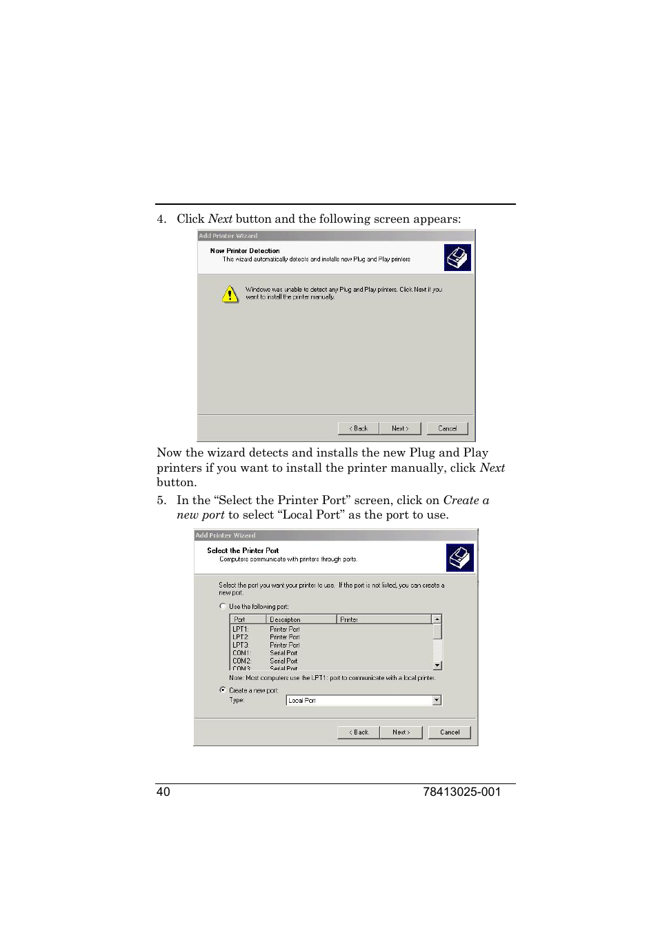 Compuprint 9050 LAN Installation User Manual | Page 40 / 62