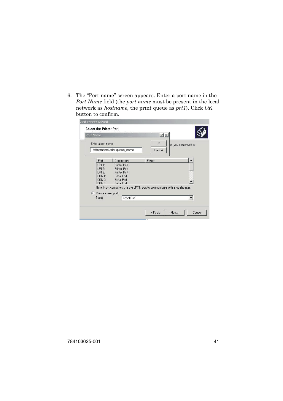 Compuprint 9050 LAN Installation User Manual | Page 41 / 62