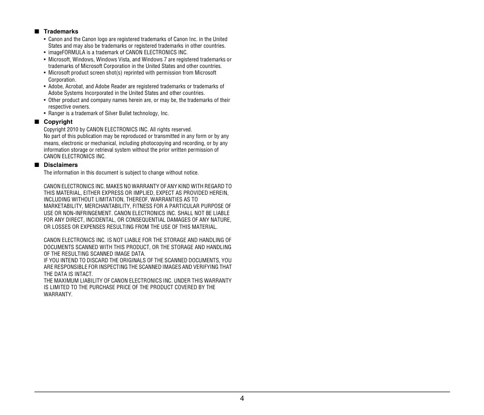 Canon CR-135I User Manual | Page 4 / 19