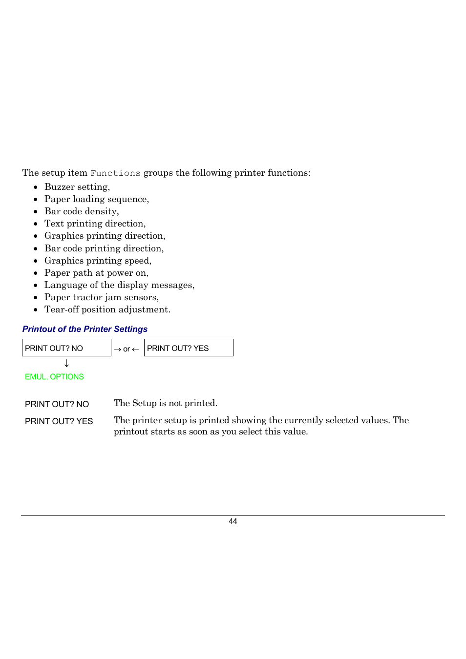 Compuprint 10300 User Manual | Page 48 / 170