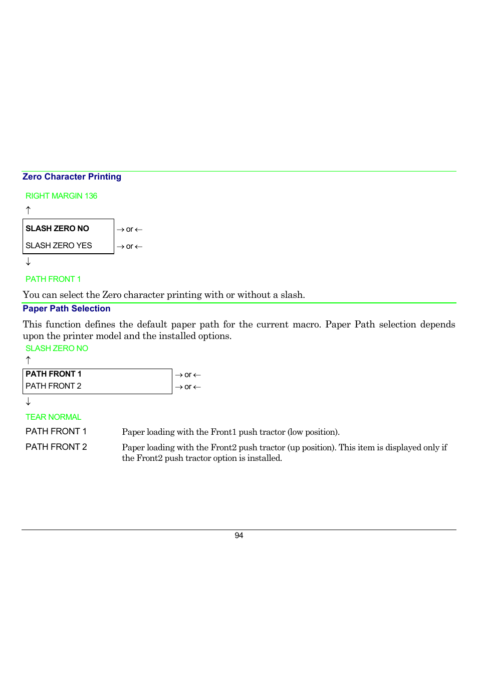 Compuprint 10300 User Manual | Page 98 / 170