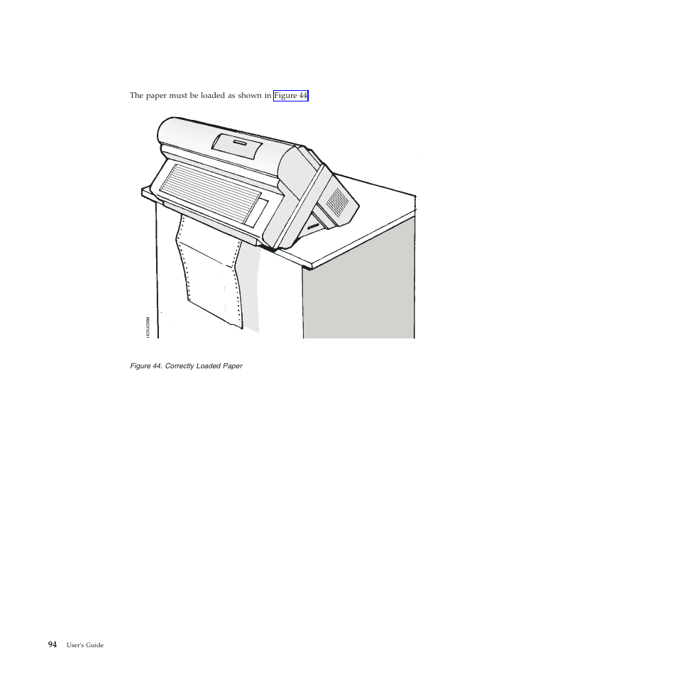 Correctly loaded paper | Compuprint 4247-L03 User Manual | Page 106 / 142