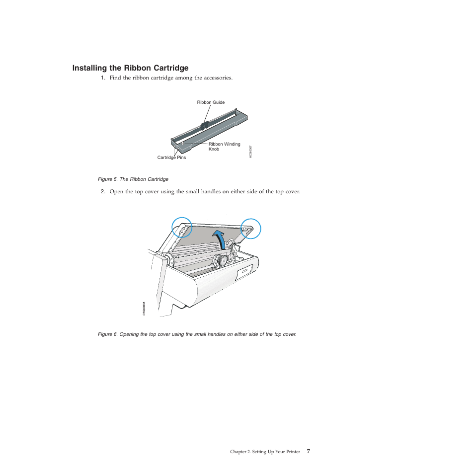 Installing the ribbon cartridge, The ribbon cartridge | Compuprint 4247-L03 User Manual | Page 19 / 142