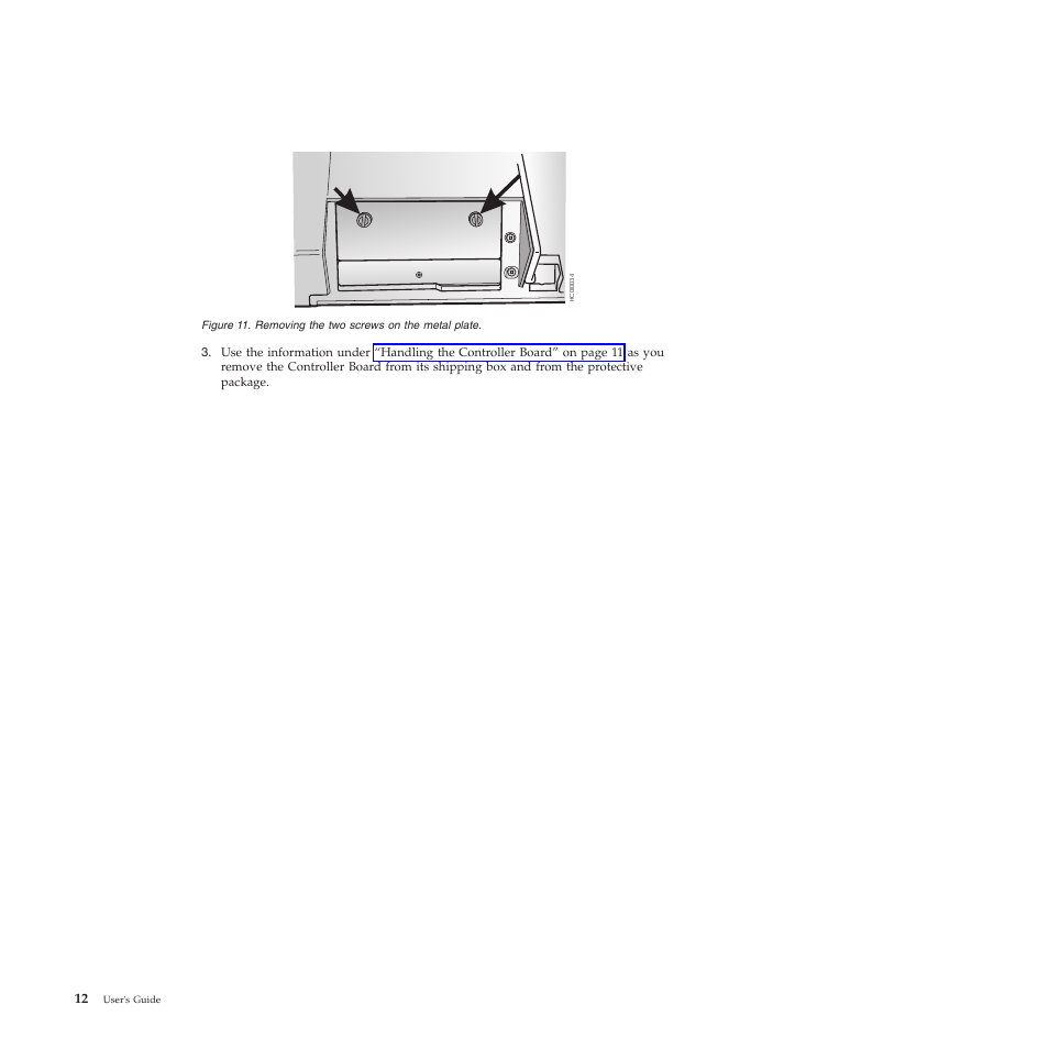 Removing the two screws on the metal plate | Compuprint 4247-L03 User Manual | Page 24 / 142