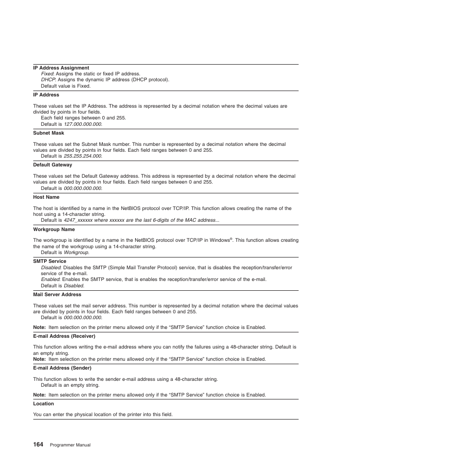 Compuprint 4247-L03 Programmer Manua User Manual | Page 180 / 204