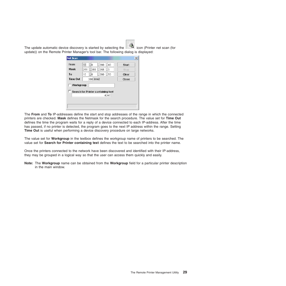 Compuprint 4247-L03 Remote Printer Management Utility User Manual | Page 33 / 36