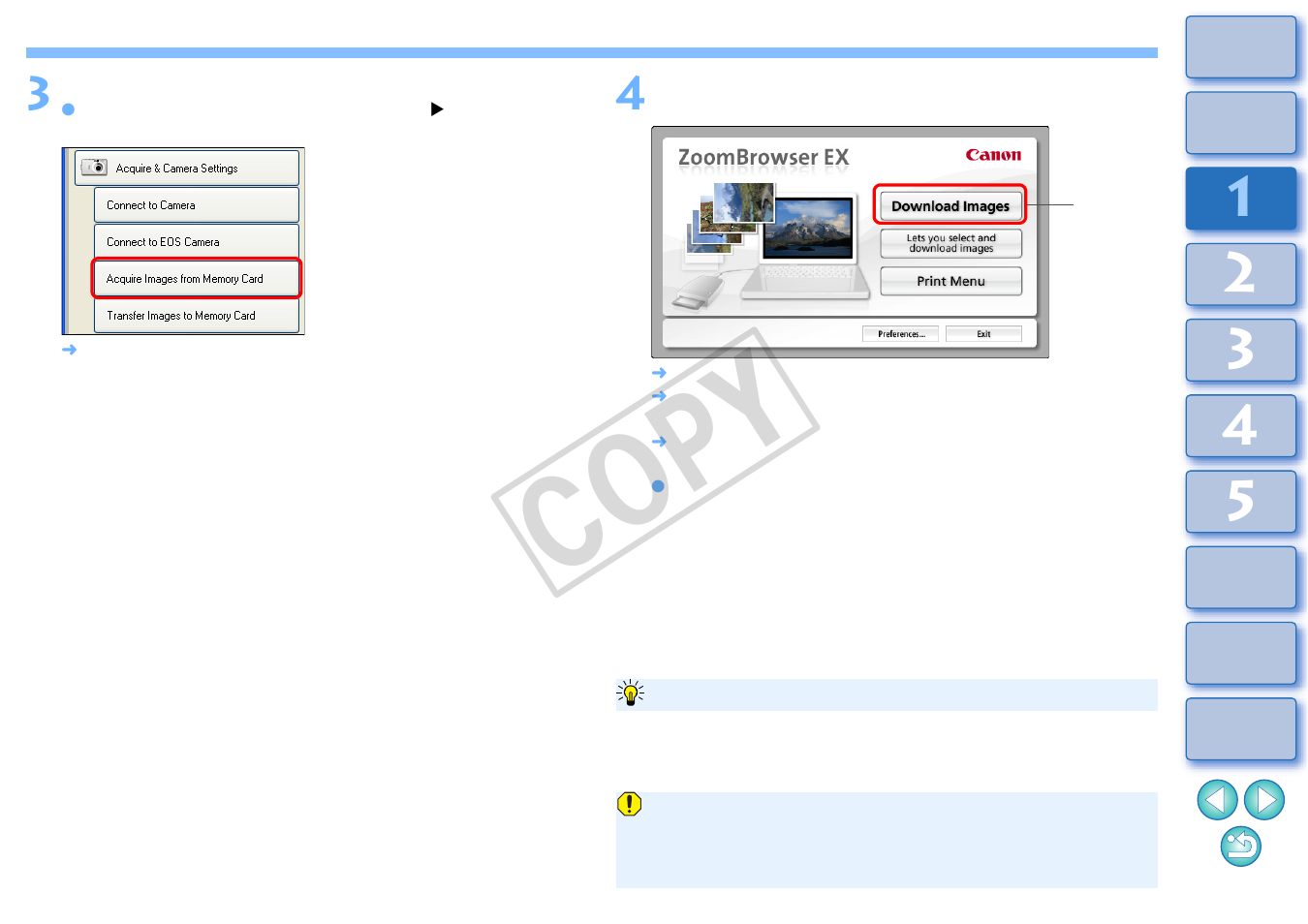 Cop y | Canon XT User Manual | Page 11 / 93