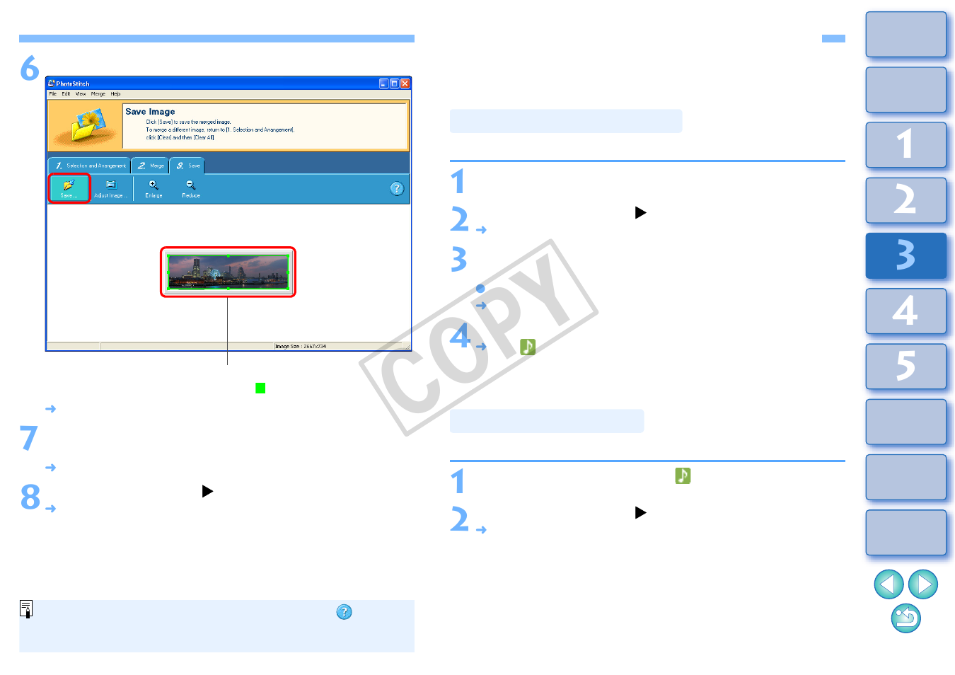 Adding sound to images/playing back, Adding sound to images, Playing back sound | Cop y | Canon XT User Manual | Page 70 / 93