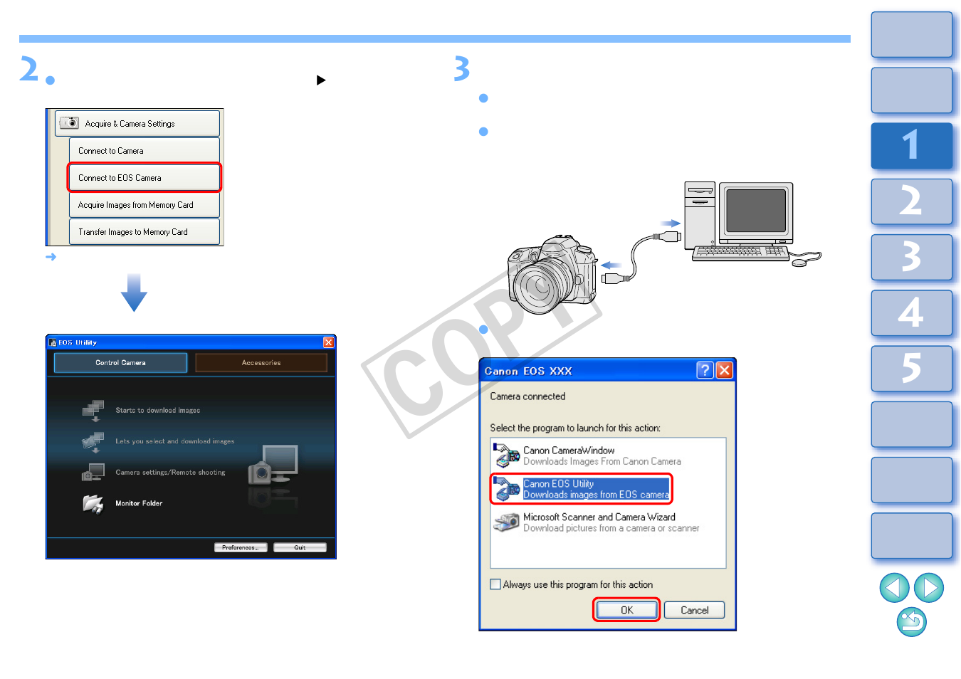 Cop y | Canon XT User Manual | Page 9 / 93