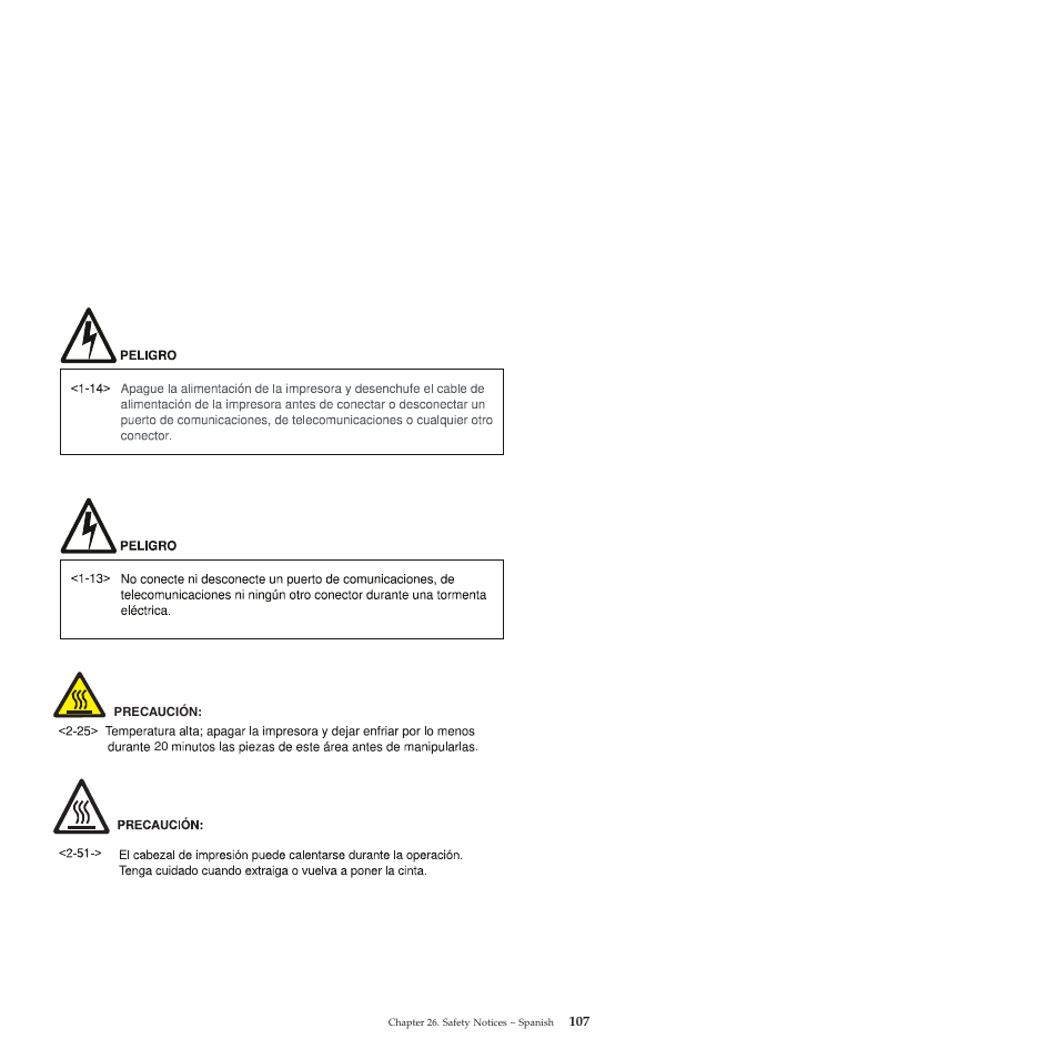 Compuprint 4247-L03 Safety Information User Manual | Page 111 / 122