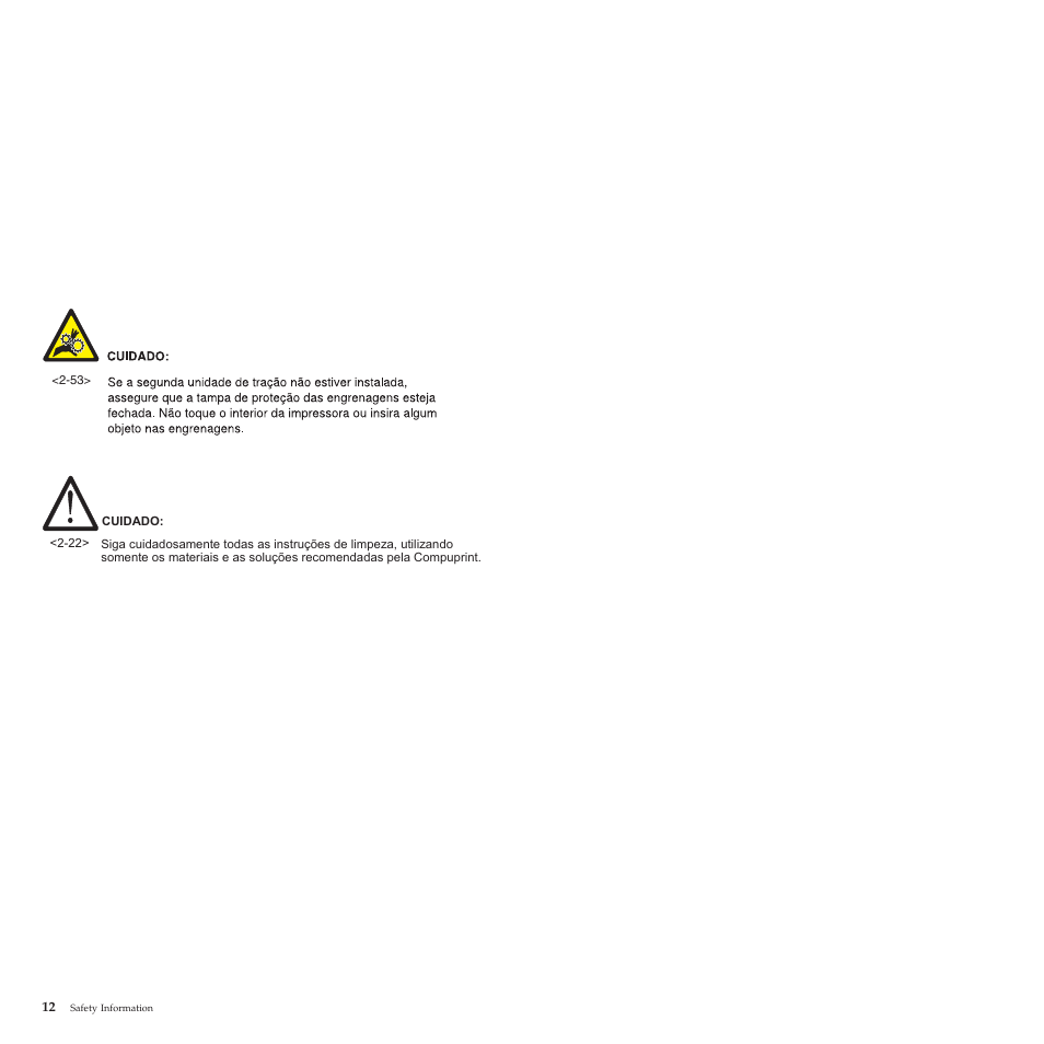 Compuprint 4247-L03 Safety Information User Manual | Page 16 / 122