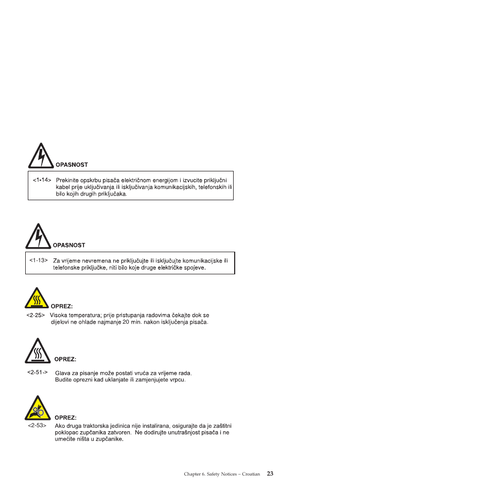 Compuprint 4247-L03 Safety Information User Manual | Page 27 / 122