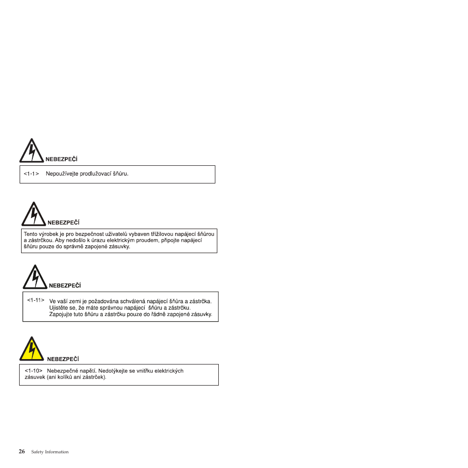 Compuprint 4247-L03 Safety Information User Manual | Page 30 / 122