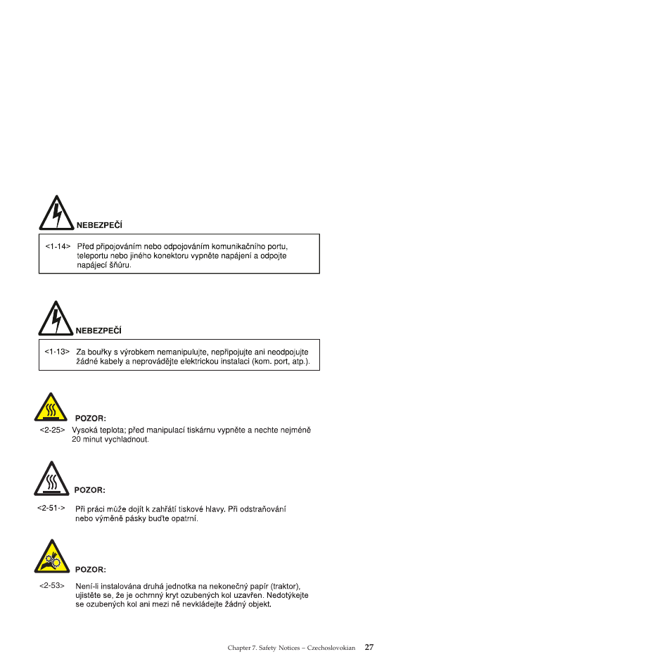 Compuprint 4247-L03 Safety Information User Manual | Page 31 / 122